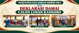 UNDIAN NOMOR URUT CALON LURAH